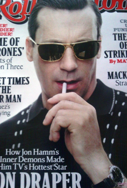 Photos: Don Draper (Jon Hamm) in Rolling Stone Magazine