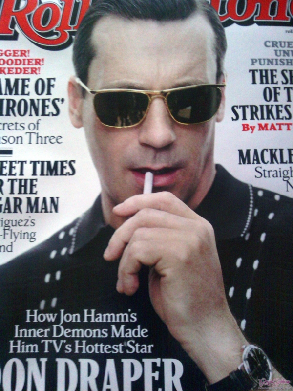 Photos: Don Draper (Jon Hamm) in Rolling Stone Magazine