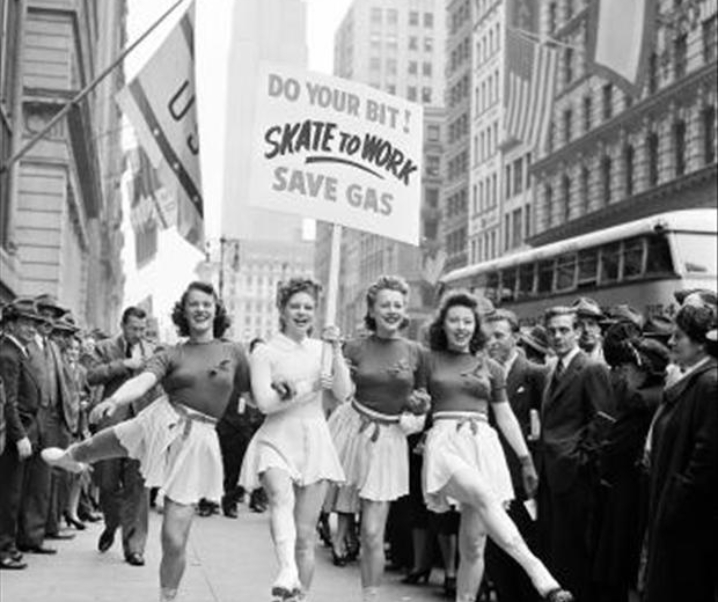 Photos: Skate to Work! (1940s)