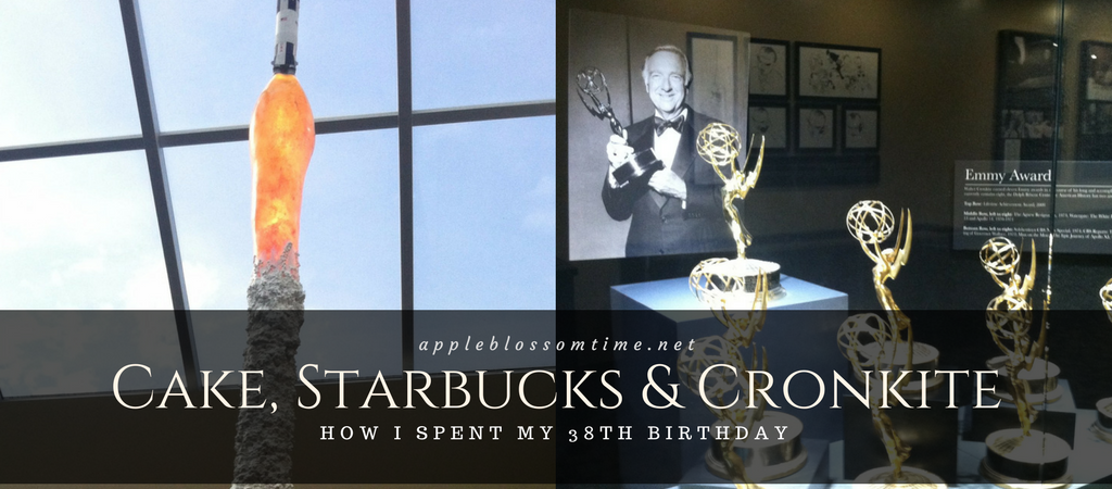 Cake, Starbucks and Cronkite: My 38th Birthday